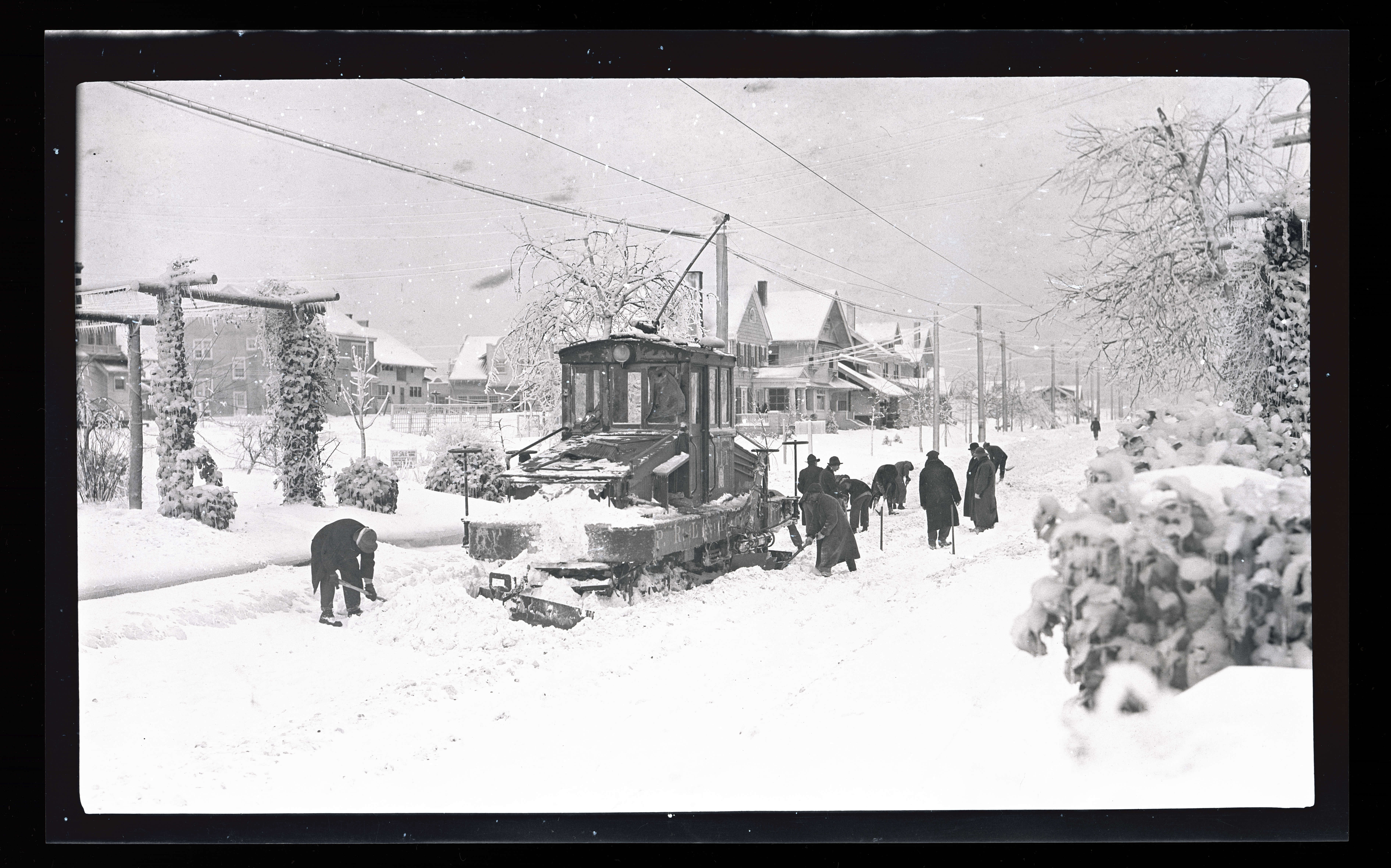 Silver thaw, East Glisan near East 39th Avenue